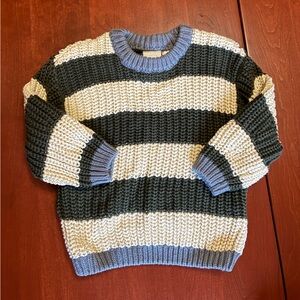 Zara Chunky Stripe Sweater 24M